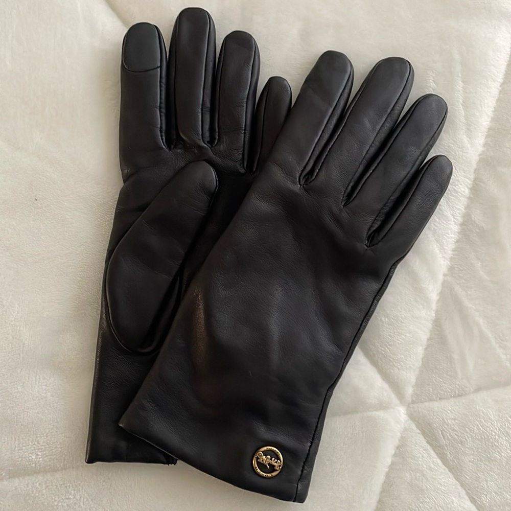 Coach Leather Gloves